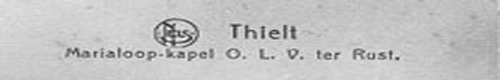 O.L.V. Ter Rust Thielt Marialoop kapel